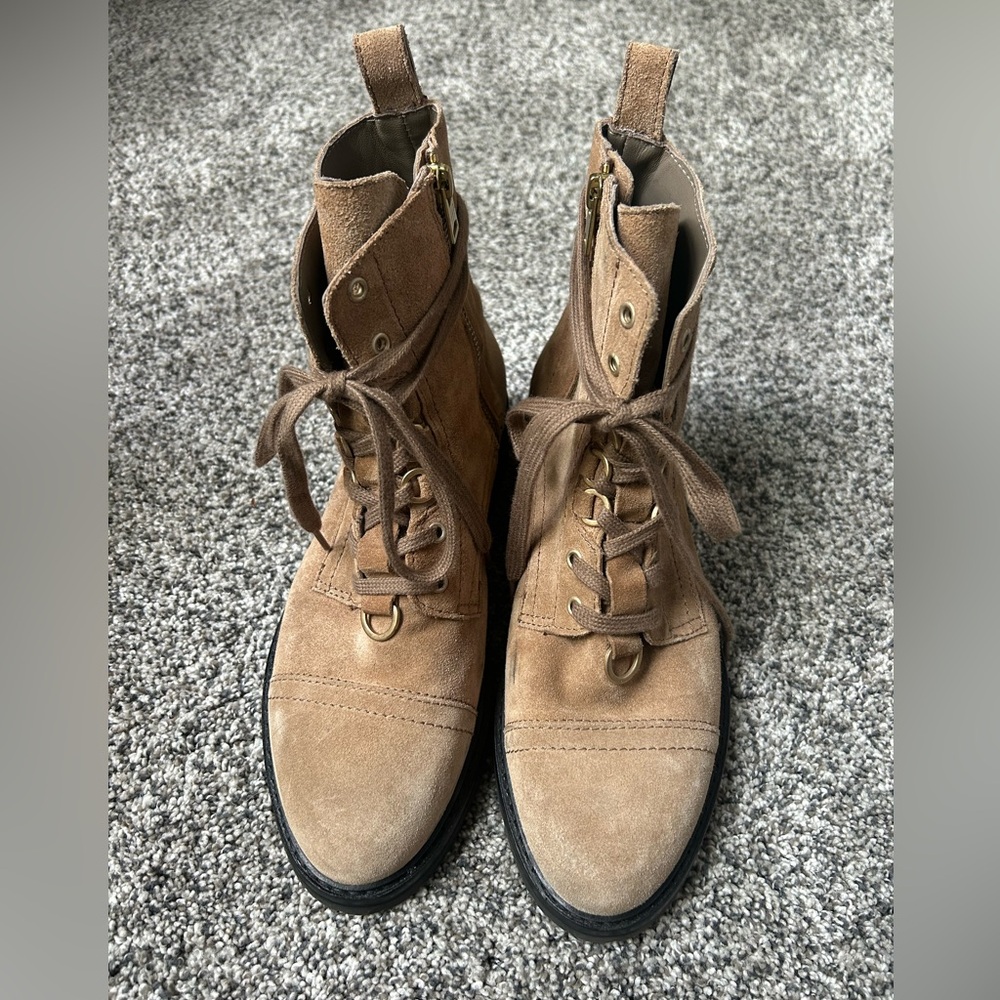 ALLSAINTS
Lira Hiker Boot In Desert Sand Suede
Size 39 EU or 8.5 US
